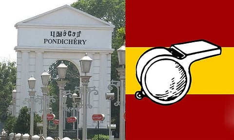 புதுச்சேரி: விசில் சின்னத்துக்கு ஓட்டுபோட்டதை வீடியோ எடுத்து வெளியிட்டவர்கள் மீது நடவடிக்கை