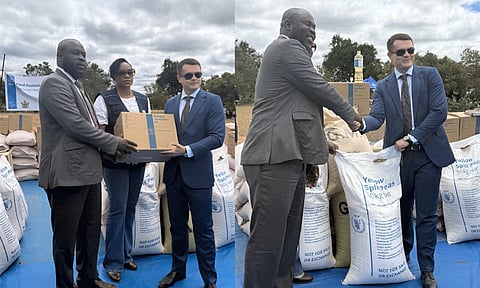 ஜிம்பாப்வே வறட்சி: ரஷியா வழங்கிய 117 டன் மனிதாபிமான உதவி