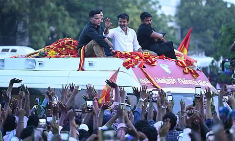 குமரி மாவட்டத்துக்கு நாளை விஜய் வருகை: 6 மணிநேரம் மட்டுமே பிரசாரம் செய்ய அனுமதி