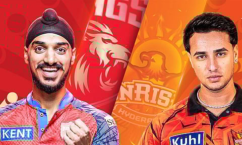 ஐதராபாத்துக்கு எதிராக பஞ்சாப் பந்துவீச்சு தேர்வு