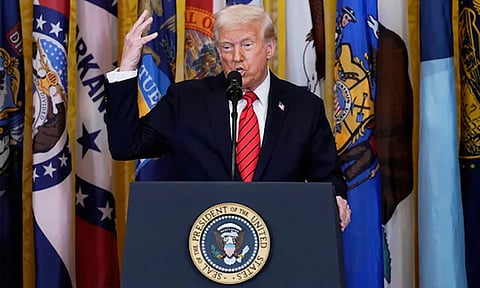 அமைதி பேச்சுவார்த்தை நடத்துவதற்காகவே அவர்கள் உயிருடன் இருக்கிறார்கள் - ஈரானுக்கு டிரம்ப் எச்சரிக்கை
