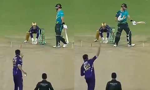 பிஎஸ்எல் - உஸ்மான் தாரிக் வீசிய பந்து... மீண்டும் மீண்டும் விலகி சென்ற மிட்செல் - பாராட்டிய இந்திய முன்னாள் வீரர்