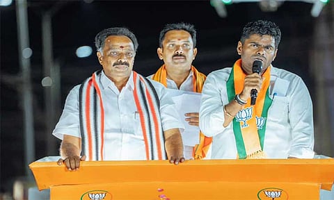 கரூர் மண்ணில் மாற்றத்திற்கான பெரும் காற்று வீசுகிறது - அண்ணாமலை