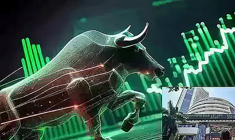 ஏற்றத்துடன் நிறைவடைந்த இந்திய பங்குச்சந்தை

