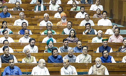 

சிறப்பு நாடாளுமன்ற கூட்டத்தொடர்; அனைத்து பா.ஜ.க. எம்.பி.க்களும் தவறாமல் பங்கேற்க உத்தரவு
