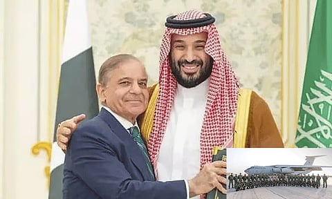 பாதுகாப்பு ஒப்பந்தம் அமல்: சவுதியில் பாகிஸ்தான் போர் விமானங்கள்
