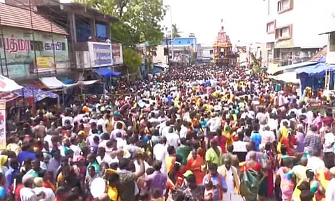 சமயபுரம் தேரோட்டம்