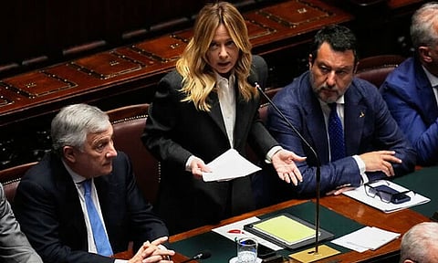 இஸ்ரேலுடன் உள்ள பாதுகாப்பு ஒப்பந்தம் ரத்து - இத்தாலி அதிரடி