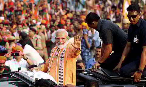 பிரதமர் மோடி இன்று நாகர்கோவில் வருகை: 'ரோடு ஷோ' நிகழ்ச்சியில் பங்கேற்கிறார்