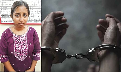 கள்ளக்காதலுக்கு இடையூறு: குழந்தைகளை அடித்து காயப்படுத்திய இளம்பெண் கைது