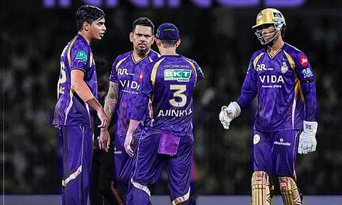 
கொல்கத்தா  கேப்டன் அஜின்கியா ரகானேவுக்கு அபராதம் விதிப்பு