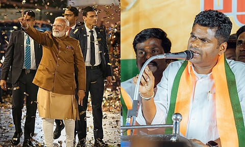 மோடி வருகையை ஆவலுடன் எதிர்பார்த்துக் காத்திருக்கும் குமரி மக்கள்- அண்ணாமலை