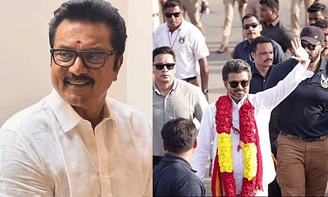 த.வெ.க. தமிழகத்தில் எந்த பாதிப்பையும் ஏற்படுத்தவில்லை- நடிகர் சரத்குமார் பேட்டி