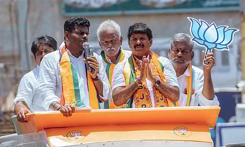 திமுக ராமநாதபுரத்தை   குப்பை நகரமாக மாற்றி இருக்கிறது - அண்ணாமலை