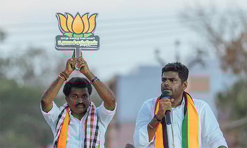 ”ரூ.3000 குடிநீருக்காக செலவு செய்யும் அவலம்” - புதுக்கோட்டையில் அண்ணாமலை பிரசாரம்