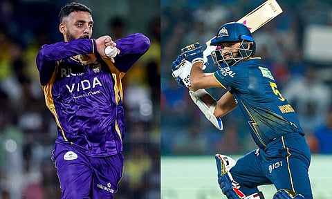 முதல் வெற்றிக்காகப் போராடும் கொல்கத்தா... ஹாட்ரிக் வெற்றியை நோக்கி குஜராத் - இன்று மோதல் 