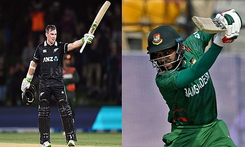 வங்காளதேசத்திற்கு எதிரான முதல் ஒருநாள் போட்டி... டாஸ் வென்ற நியூசிலாந்து பேட்டிங் தேர்வு