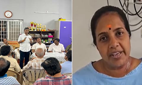 கோவை வடக்கு தொகுதியில் வானதி சீனிவாசனுக்கு ஆதரவாக குடும்பத்தினர் தீவிர வாக்கு சேகரிப்பு 