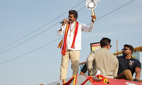 திருச்சி கிழக்கில் நாளை பிரசாரம்: விஜய்யின் வாகனத்தை பின்தொடரக்கூடாது - என்.ஆனந்த் அறிவுறுத்தல்