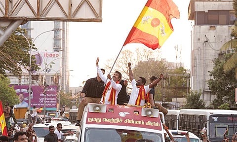 திருச்சி கிழக்கு தொகுதியில் நாளை விஜய் பிரசாரம்: போலீசார் அனுமதி