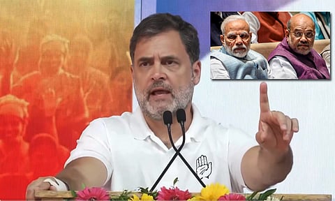 “தமிழ்நாட்டை டெல்லியில் இருந்து ஆள பா.ஜ.க. முயற்சிக்கிறது..” -  ராகுல் காந்தி தாக்கு