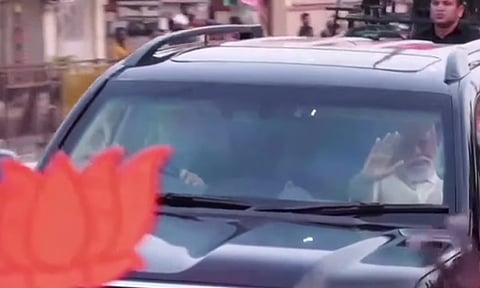 தேர்தல் பிரசாரம்: கோவை வந்தார் பிரதமர் மோடி 