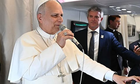 டிரம்புடன் பொது விவாதத்தில் ஈடுபட விருப்பம் இல்லை - போப் ஆண்டவர் லியோ பேச்சு