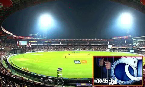 ஐபிஎல் டிக்கெட்டுகளை கள்ளச்சந்தையில் விற்ற நபர் கைது: பெங்களூரு போலீசார் அதிரடி