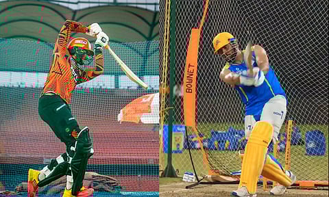 ஐபிஎல்: ஹாட்ரிக் வெற்றியை நோக்கி சிஎஸ்கே - தடுத்து நிறுத்துமா ஐதராபாத்? - இன்று பலப்பரீட்சை