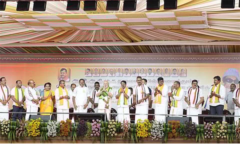 திமுக அரியணை கனவு துளியும் நிறைவேறாது - நயினார் நாகேந்திரன்