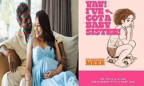 இயக்குநர் அட்லீ - பிரியா தம்பதிக்கு பெண் குழந்தை ... குவியும் வாழ்த்து