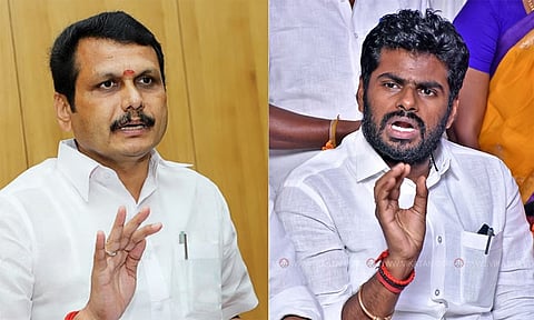 தேர்தல் நாளன்று செந்தில் பாலாஜியின் முகத்திரையை மக்கள் கிழிப்பார்கள் - அண்ணாமலை