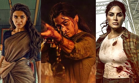 சமந்தா, ராஷ்மிகா, சம்யுக்தா... ஆக்சன் களத்தில் குதித்த நடிகைகள்