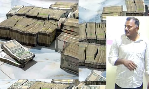 மயிலாப்பூர் திமுக வேட்பாளரின் உதவியாளர் வீட்டில் கட்டுக்கட்டாக பணம் பறிமுதல்