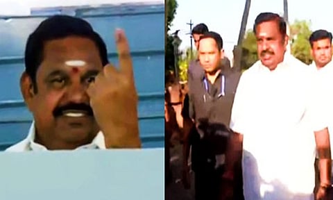 ஜனநாயக கடமையாற்றினார் எடப்பாடி பழனிசாமி