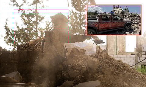 தெற்கு லெபனானில் இஸ்ரேல் தாக்குதல்; பெண் பத்திரிகையாளர் உள்பட 5 பேர் பலி
