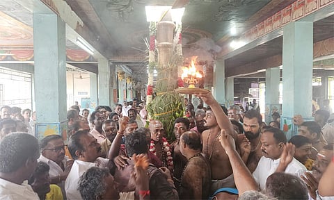 சித்ரா பெளர்ணமி திருவிழா கொடியேற்றம்