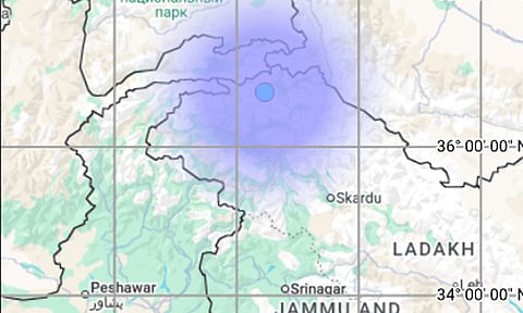 லடாக்கில் நிலநடுக்கம்; ரிக்டர் அளவில் 3.7 ஆக பதிவு