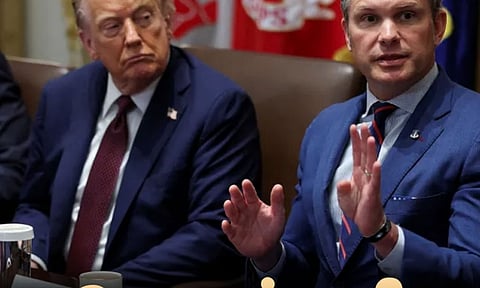 நோபல் பரிசுக்கு தகுதியான ஒரே அமைப்பு எங்கள் ராணுவம்தான்- அமெரிக்க பாதுகாப்பு மந்திரி