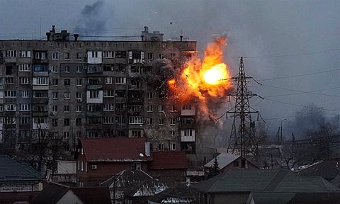 உக்ரைன் மீது ரஷியா தாக்குதல் - 5 பேர் பலி

