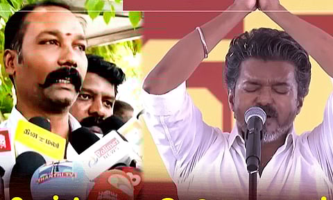 குழந்தைகளை ஓட்டு வங்கியாக பயன்படுத்திய விஜய்: விசிக நிர்வாகி புகார்