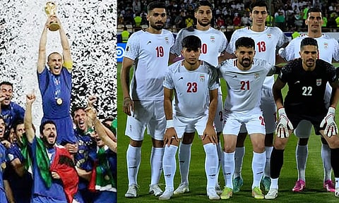 பிபா கால்பந்து உலகக் கோப்பை -  ஈரானுக்கு பதிலாக பங்கேற்க இத்தாலி மறுப்பு 