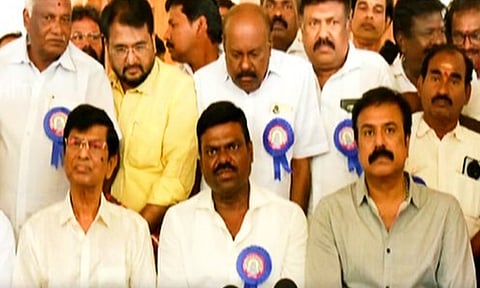 வருவாய் பகிர்வு முறையில் படம் தயாரிப்பு: மே 2-ல் தமிழ் திரைப்பட தயாரிப்பாளர்கள் சங்கம் அடையாள வேலைநிறுத்தம்