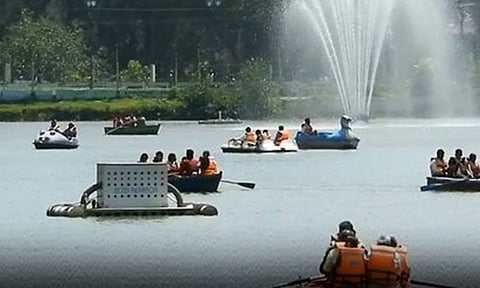 களைகட்டிய கொடைக்கானல் படகு சவாரி