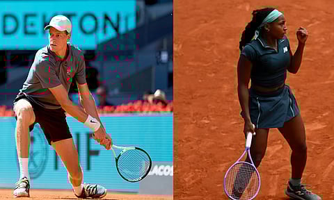 மாட்ரிட் ஓபன் டென்னிஸ்: 4-வது சுற்றில் சினெர், கோகோ காப்