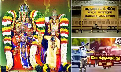 சித்திரை திருவிழா: மதுரையில் 3 நாட்கள் போக்குவரத்து மாற்றம்