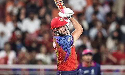  அதிரடியில் மிரட்டிய ஸ்டாய்னிஸ்: பஞ்சாப் அணி 222 ரன்கள் குவிப்பு 