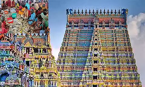 ஸ்ரீரங்கம் அரங்கநாத சுவாமி கோவிலில் உண்டியல் காணிக்கை மூலம் ரூ. 69 லட்சம் வருவாய்