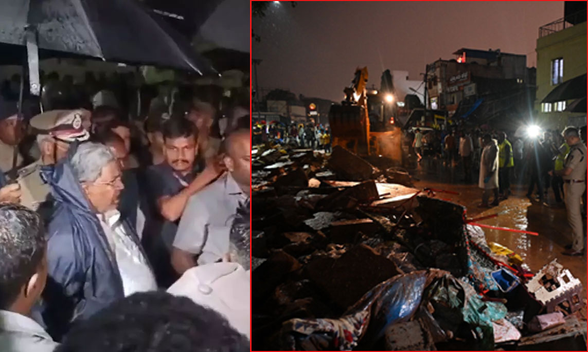 கனமழையில் மருத்துவமனை சுவர் இடிந்து விழுந்து 7 பேர் பலி – பெங்களூருவில் பரபரப்பு