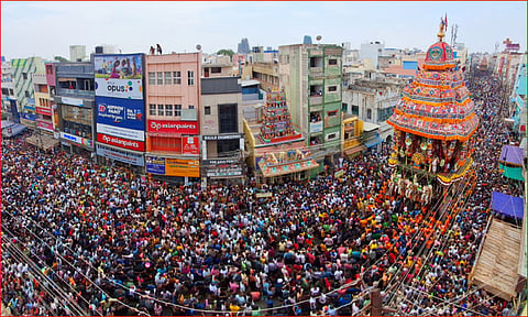 சித்திரை திருவிழா தேரோட்டம்